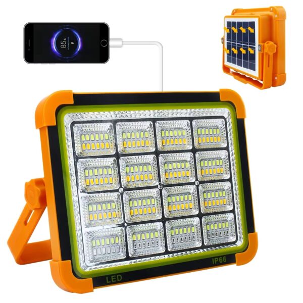 Foco solar emergencia