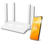 IMOU-enrutador WiFi de doble banda Gigabit de 1200Mbps, repetidor inalámbrico IPv6 IPTV, malla "imou-link", 2,4 GHz y 5GHz