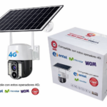 Camara  Monitoreo 4g Con Energia Solar V380 Vision Nocturna