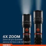 LINTERNA RECARGABLE NEBO SLYDE KING 2K 2000 LÚMENES